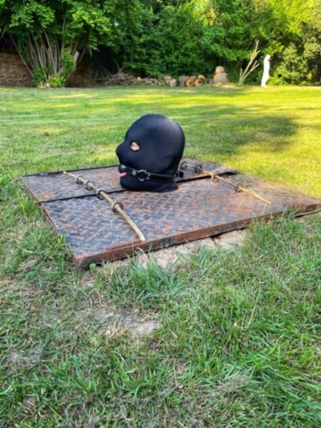 tete dans le sol contrainte extreme en exterieur 